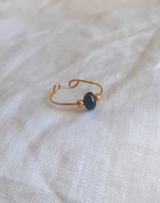 Bague Obsidienne