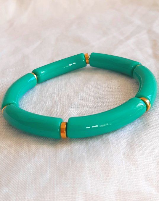 Bracelet élastique turquoise Maud