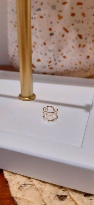 Bague d'oreille en laiton Harmonie